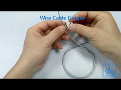 uchwyt na kabel, system zawieszenia linki stalowej