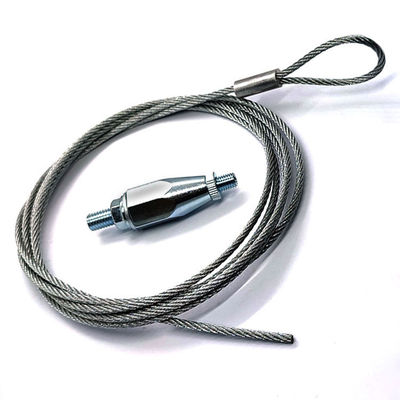 Podwieszony kabel oświetleniowy, zawieszenie drutu stalowego, uchwyt do sufitu