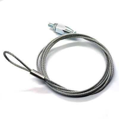 Podwieszony kabel oświetleniowy, zawieszenie drutu stalowego, uchwyt do sufitu