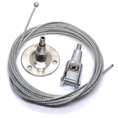 Dostosuj system zawieszenia widełek kablowych do paneli wystawowych