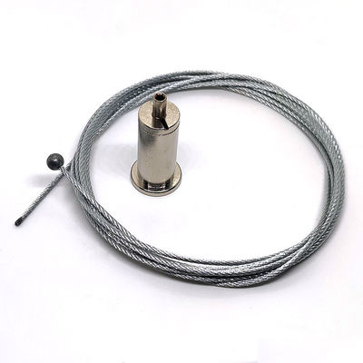 Zestawy zawieszenia oświetleniowe z włókienami stalowymi