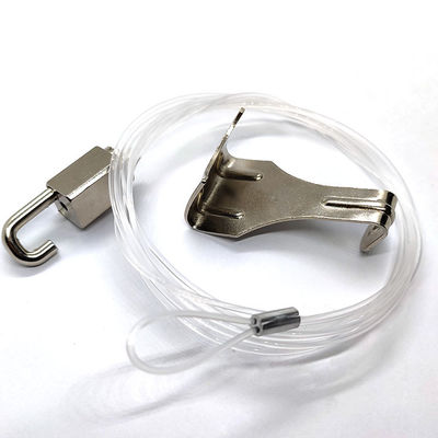 Zacisk reklamowy do ekspozycji do systemu wieszania na ścianie galeryjnej