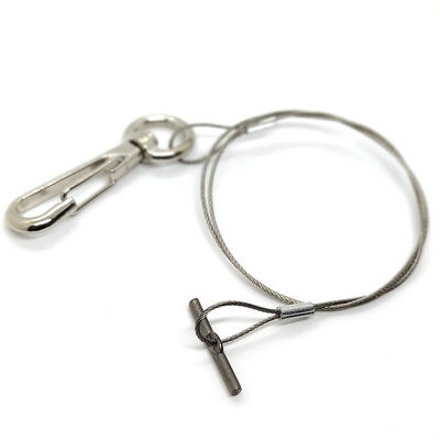 Włókno z drutu ze stali nierdzewnej Lanyards kabel z końcowymi osprzętami dla roślin