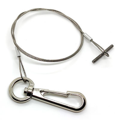 Włókno z drutu ze stali nierdzewnej Lanyards kabel z końcowymi osprzętami dla roślin