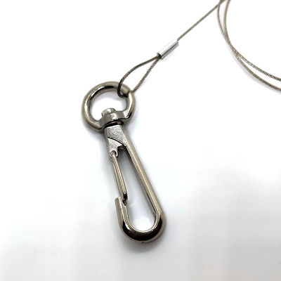 Włókno z drutu ze stali nierdzewnej Lanyards kabel z końcowymi osprzętami dla roślin