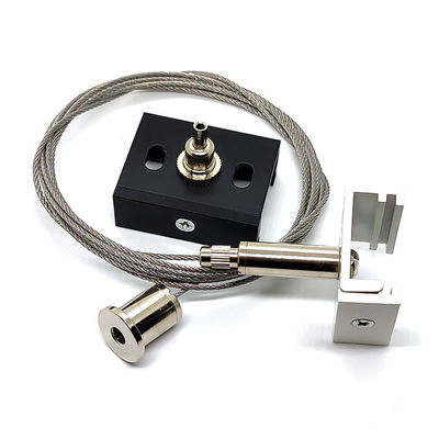 Kompletne zestawy do zawieszania oświetlenia z chwytakami do kabli