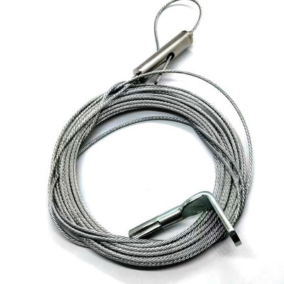 Stalowy regulator pętli samolotu zacisk blokady kabla napinacza ze szlufką