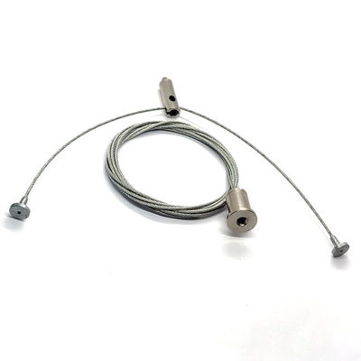 Light Suspension Kit With Adjust Cable Gripper And Stainless Wire Rope