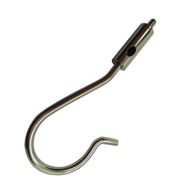 Chwytak hakowy do użytku z linką stalową lotniczą 1/32” – 1mm 7 × 7 lub 7 × 19