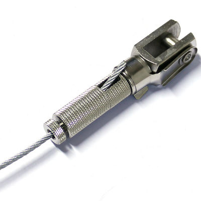 Adjustable Cable Suspension Kits Wire Gripper Ceiling Fixing Top Panel Clamp