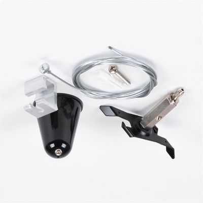 Zestawy do zawieszania oświetlenia szynowego z metalowym uchwytem zaciskowym do kabli