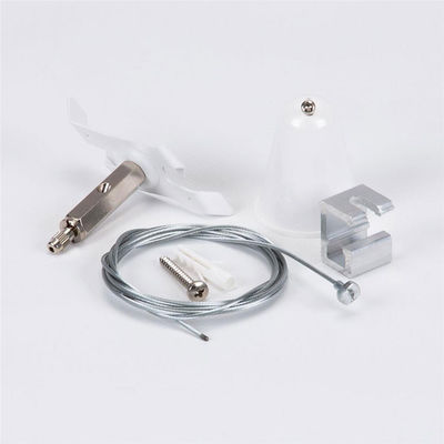 LED liniowy zestaw do zawieszania oświetlenia szynowego, system mocowania na linkach