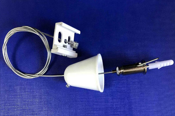 LED liniowy zestaw do zawieszania oświetlenia szynowego, system mocowania na linkach