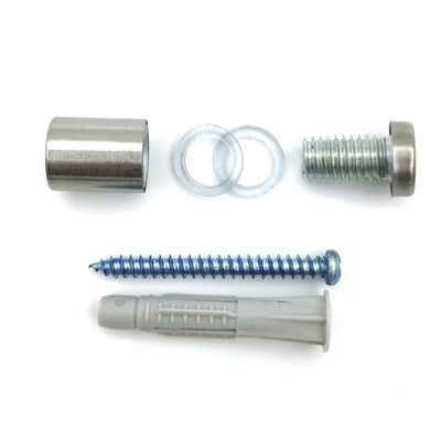 Stal nierdzewna 316 Okucia dystansowe do znaków ściennych Uchwyt dystansowy do znaków Osłona dystansowa Uchwyt na znak do wyświetlaczy akrylowych