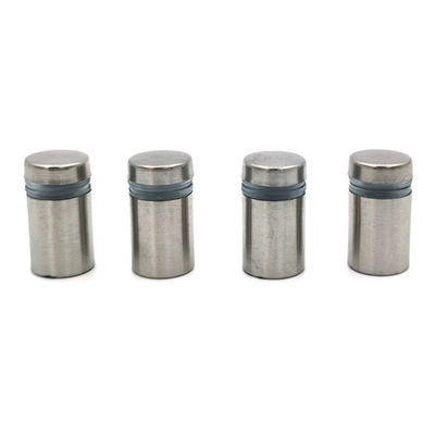 Satynowe śruby dystansowe do rysunków, ze stali nierdzewnej, uchwyt krawędziowy do znaków, dystans do szkła