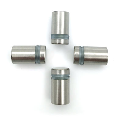 Satynowe śruby dystansowe do rysunków, ze stali nierdzewnej, uchwyt krawędziowy do znaków, dystans do szkła