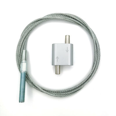 Zestaw do zawieszania oświetlenia sufitowego, główny kanał, ocynkowana stalowa linka, system zawieszania sufitu T-Grid