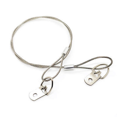 Kabel bezpieczeństwa D-Ring System drutu zawieszonego śrubą