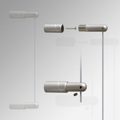 System zawieszenia szyn sufitowych z drutu ze stali nierdzewnej, zestaw do wieszania obrazów na ścianie