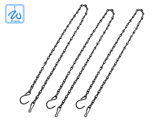 Regulowany zestaw do zawieszania doniczek na kwiaty, trójnożny zestaw do zawieszania doniczek z drutu