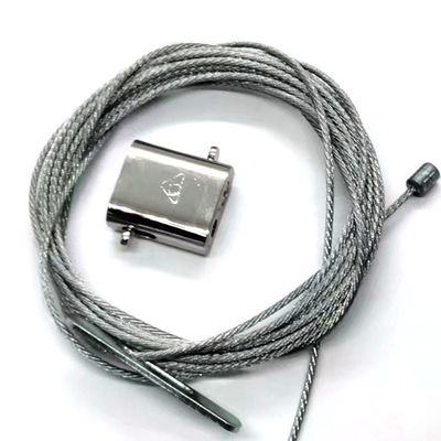 Oświetlenie mosiądzne regulowane sznurowanie sznurowe zamek do przewodu z pętlami