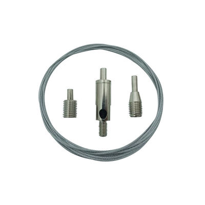 Wyroby do przewodu drutowego z włókienami męskimi