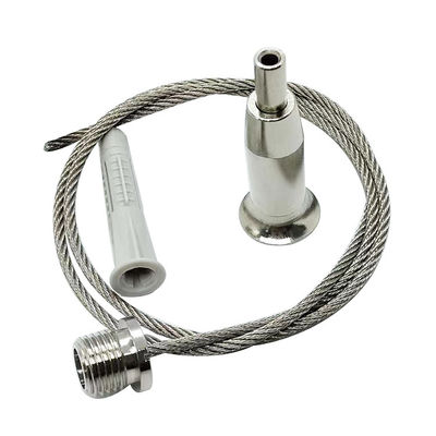 Fabryczny regulowany uchwyt do kabli dla systemu zawieszenia liny drutowej