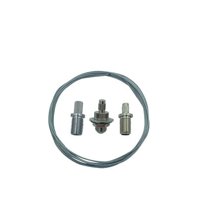 Regulowane zaciski do linek stalowych z gwintem zewnętrznym do oświetlenia szynowego