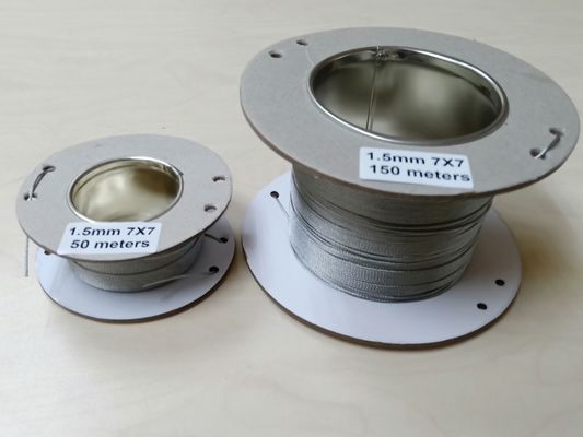 Izolowany mechaniczny przewód z uchwytem kablowym, zawieszony sznurek stalowy do światła LED