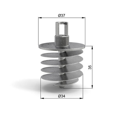 Złączają wchłaniacz kotwicy ustawialne zawiesniki drutu do płytek sufitowych akustycznych