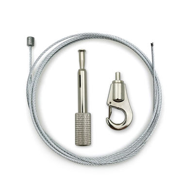 Regulowany wieszak druciany zestawu zawieszenia Kotwy spiralne sufitowe