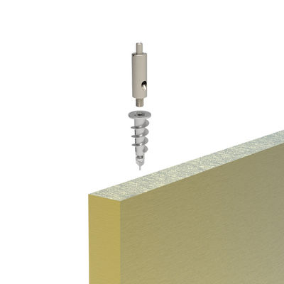 Suspension Kit Zinc Alloy Connection Absorbent Anchor For Wall Sound Plate Wire