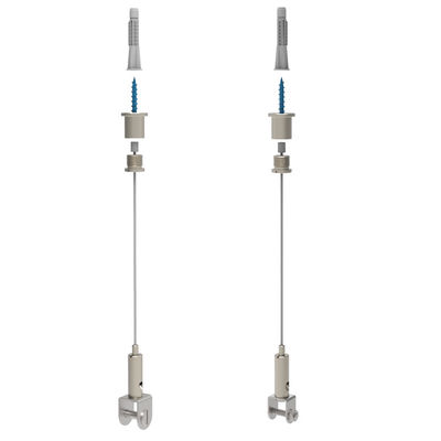 Łatwe do zainstalowania wysokiej jakości drutu i kabli jig z LED źródło światła lampy sufitowej U-zacisk