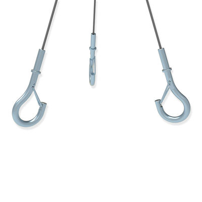 Speaker Suspension Harness Kit For Central Ceiling Speaker With 2.0/3.2xxX6MM Carabiner