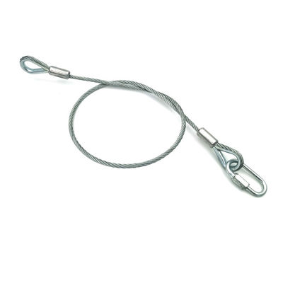 Safety Rope For Speakers With  Wire Rope Diameter 3mm Length 60cm Or Customizable