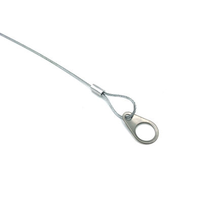 Bezpieczeństwo głośnika Kabel ze stali nierdzewnej Bezpieczeństwo liny do sufitu głośnik zamontowany na suficie lub na ścianie Dodaj bezpieczeństwo do zawieszenia