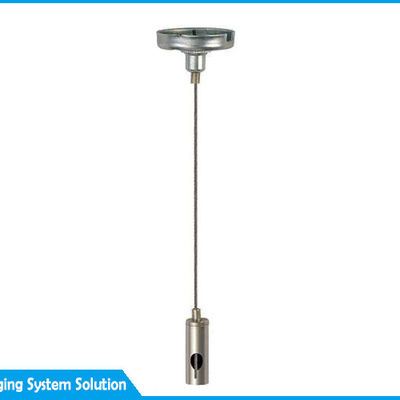 Zestaw do zawieszania sufitowego ze stali nierdzewnej z liną stalową i zaciskiem kablowym