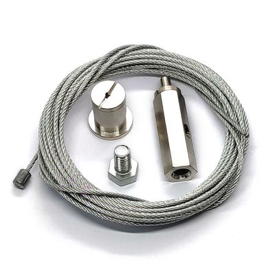 Zestaw do zawieszania oświetlenia LED ze stali nierdzewnej do paneli świetlnych