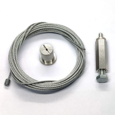 Zestaw do zawieszania oświetlenia LED ze stali nierdzewnej do paneli świetlnych