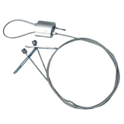 20*20MM 1,2-1,5MM Łącznik do zawieszenia kabli z obciążeniem przełomowym 900N dla systemu zawieszenia oświetleniowego