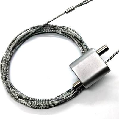 Uchwyt pętlowy ze stali nierdzewnej do kabli o obciążeniu zrywającym 5000 N i rozmiarze 30*30MM do łatwego montażu systemów zawieszania