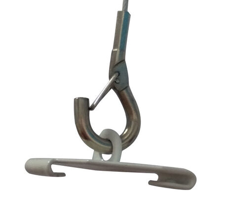 Materiał budowlany T Bar Cable Steel Clips Suspended Ceiling