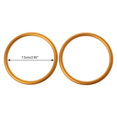 Ergonomic Baby 6063 Aluminiowe pierścionki z prętem łatwe do noszenia