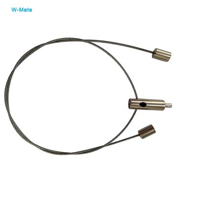 Regulowany mosiężny uchwyt do kabli z 2 bolcami do zestawu oświetlenia kablowego, klipsy premium