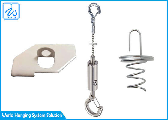 Łatwy w regulacji akustyczny system zawieszenia sufitu - metoda zawieszenia na profilach T