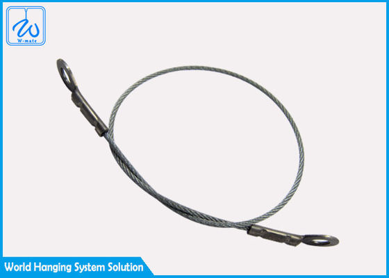 Zestaw do zawieszania kabli powietrznych z mosiądzu 2m z 2 karabińczykami, niestandardowy kolor