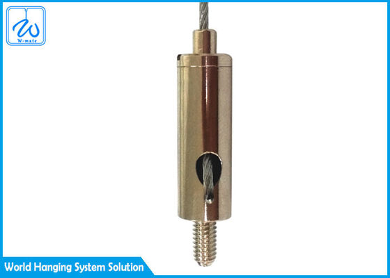 Side Cable Exit Gripper With External Thread For Ceiling Lights Chandeliers
