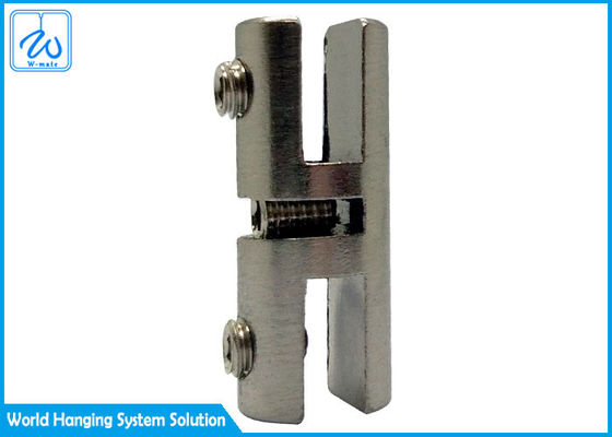 Niestandardowy wyświetlacz Artystyczny system zawieszenia kabli Szklany przycisk boczny w srebrze