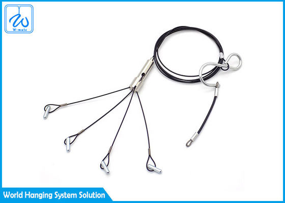 Zestawy zawieszenia kabli z liny stalowej do oświetlenia architektonicznego