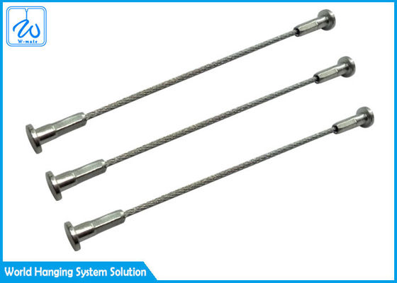 Zgromadzenia kabli stalowych jednologowych 1,0 mm z wypiętym złączkiem